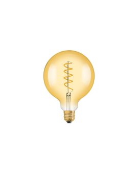 Żarówka LED E27 G125 4,5W = 28W 300lm 2000K Ciepła 300 Filament OSRAM Vintage 1906 Ściemnialna
