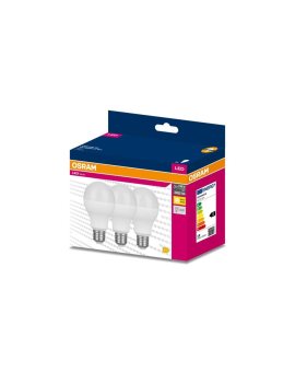 3PAK Żarówka LED E27 A60 19W = 150W 2452lm 2700K Ciepła 200 OSRAM VALUE