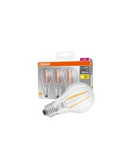 3PAK Żarówka LED E27 A60 6,5W = 60W 806lm 2700K Ciepła 360 OSRAM