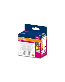 2PAK Żarówka LED E14 P45 4,9W = 40W 470lm 2700K Ciepła 200 OSRAM VALUE