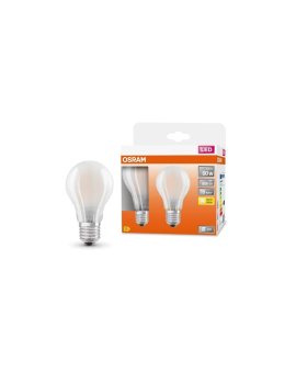 2PAK Żarówka LED E27 A60 7W = 60W 806lm 2700K Ciepła 300 Filament OSRAM STAR