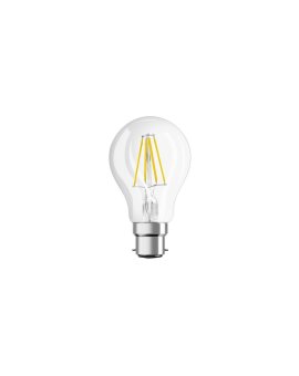 Żarówka LED A60 B22d 6.5W = 60W 806lm 2700K Ciepła FILAMENT Biała LEDVANCE