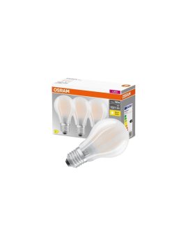 3PAK Żarówka LED E27 A60 11W = 100W 1521lm 4000K Neutralna 300 Filament OSRAM BASE