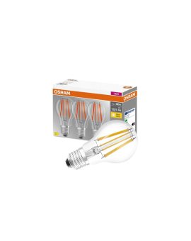3PAK Żarówka LED E27 A60 CL 11W = 100W 1521lm 2700K Ciepła 300 Filament OSRAM BASE