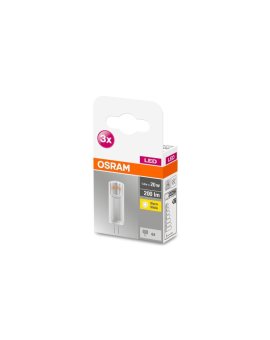 3PAK Żarówka LED G4 KAPSUŁKA 1,8W = 20W 200lm 2700K 300 12V OSRAM