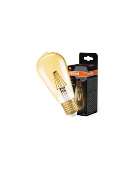 Żarówka LED E27 ST64 4W = 35W 410lm 2400K Ciepła 300 Filament OSRAM Vintage 1906
