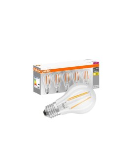 5PAK Żarówka LED E27 A60 7W = 60W 806lm 2700K Ciepła 300 Filament OSRAM