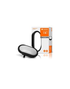 Lampa Ścienna LED 11W 4000K IP54 Hermetyczna Zewnętrzna Czarna BULKHEAD LEDVANCE