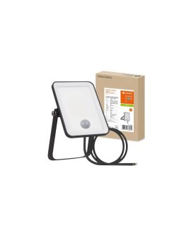 Naświetlacz LED 10W 6500K 900lm IP65 Czarny z Czujnikiem Ruchu LEDVANCE ESSENTIAL SENSOR klasa F