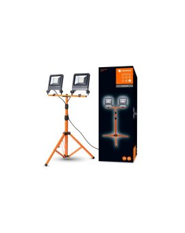Naświetlacz LED 2x50W 4500lm 4000K IP65 Na Statywie LEDVANCE WORKLIGHT TRIPOD Roboczy Przenośny