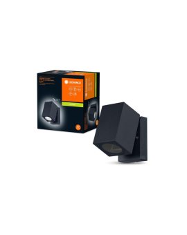 Kinkiet lampa elewacyjna ścienna ENDURA Classic Cube Adjustable Wall Black LEDVANCE