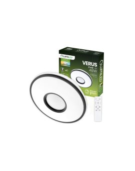 Plafon LED Lampa Sufitowa Natynkowa VERUS 48W CCT Biały Okrągły 40cm + PILOT LUMILED