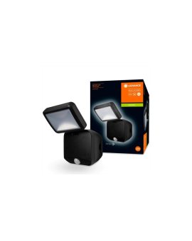 Naświetlacz LED 4W 260lm 4000K IP54 Czarny z Czujnikiem ruchu LEDVANCE SPOTLIGHT Bateryjny