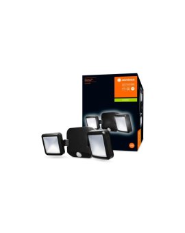 Naświetlacz LED 10W 480lm 4000K IP54 Czarny z Czujnikiem ruchu LEDVANCE SPOTLIGHT Bateryjny Podwójny