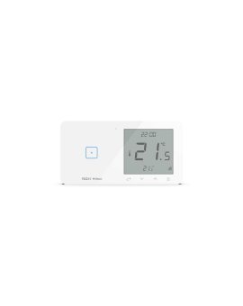 SINUM WSR-01m L Regulator pokojowy + włącznik jednopolowy lewy kolor biały