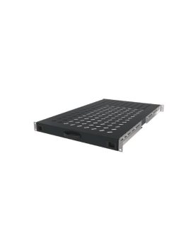 MIRSAN Półka 19 regulowana do szaf o głębokości 1000mm/1200mm czarna