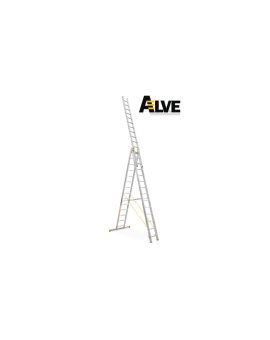Drabina profesjonalna FORTE ALVE 3x14 szczebli 8614