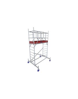 Rusztowanie aluminiowe jezdne ProTec KRAUSE - wysokość robocza 4,3m