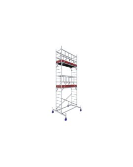 Rusztowanie aluminiowe jezdne ProTec KRAUSE - wysokość robocza 6,3m