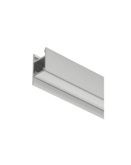 Profil LED nawierzchniowy, srebrny, 2104 Häfele Lighting, 83395738
