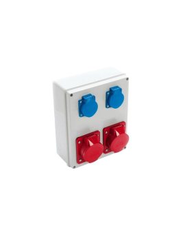 VIPLAST Rozdzielnica Gniazdo 2x16/5 +2x250V