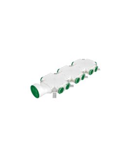 Skrzynka rozdzielcza boczna fi 160 14 x 75mm Awenta pro VCB160-14 rekuperacja