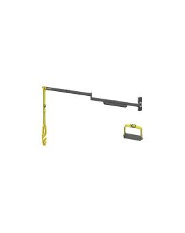 uchwyt ścienny wysięgnik 160cm kabla ładowarki samochodowej