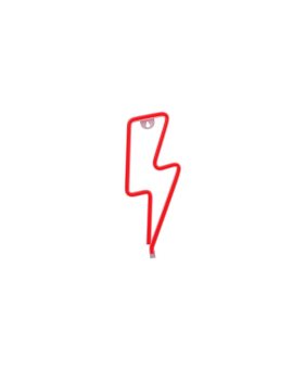 Neon LED PIORUN czerwony Bat + USB FLNEO6 Forever Light