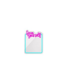 Neon MIRROR LED LOVE YOURSELF błękit róż FMNE01 Forever Light