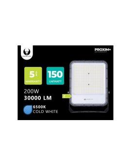 Naświetlacz LED PROXIM+ 200W 6500K 30000lm 230V IP65 Forever Light 150lm/W 5 LAT GWARANCJI