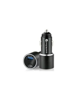 Ładowarka samochodowa everActive CC-20Q z gniazdem USB QC3.0 oraz USB-C PD 36W