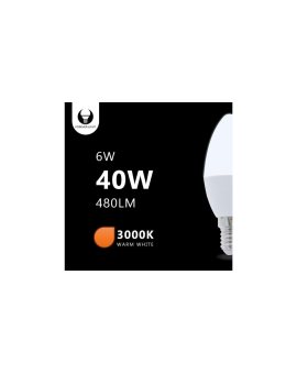 Żarówka LED E14 C37 6W 230V 3000K 480lm Forever Light RTV003447