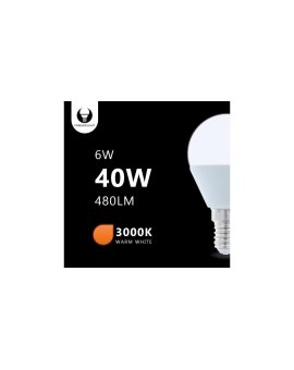 Żarówka LED E14 G45 6W 3000K 480lm Forever Light RTV003452