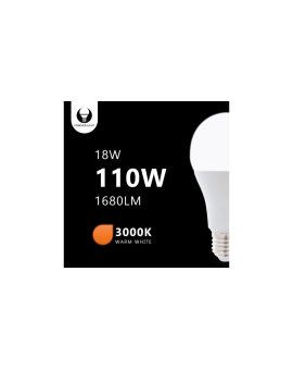 Żarówka LED E27 A65 18W 230V 3000K 1680lm Forever Light RTV003428