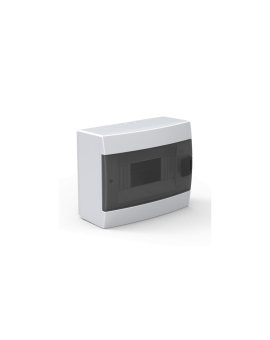 Rozdzielnica natynkowa 8-modułowa 215,5x173,5x104,5mm biała dymna 600.000.800 HOROZ ELECTRIC