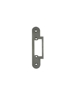 Płaskownik krótki Hartte OK-C2 120x24x3mm, lewy/prawy, stal nierdzewna, do elektrozaczepów z wyślizgiem