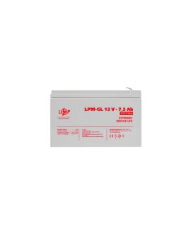 AKUMULATOR ŻELOWY LPM GL 12V 7, 5 Ah 90 Wh DO UPS
