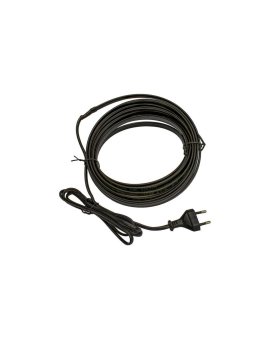 PRZEWÓD GRZEJNY 300W kabel grzewczy 8mm samoregulujący z WTYCZKĄ 230V 15M