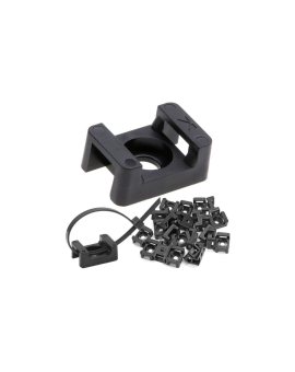 MOCOWANIE UCHWYT PODSTAWA MONTAŻOWA OPASEK ZACISKOWYCH 15 x 10mm 100SZT