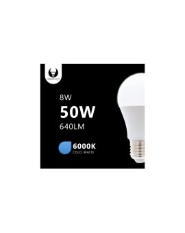 Żarówka LED E27 A60 8W 230V 6000K 640lm Forever Light RTV003460