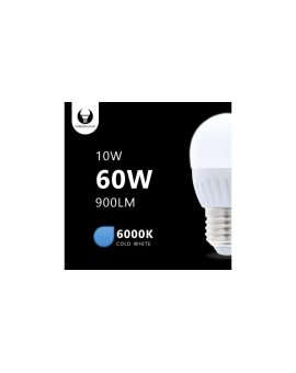 Żarówka LED E27 G45 10W 230V 6000K 900lm ceramiczna Forever Light RTV003471