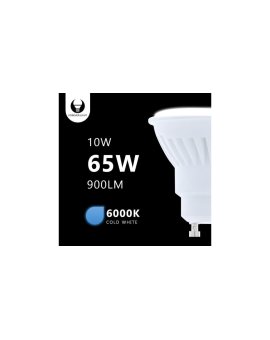 Żarówka LED GU10 10W 230V 6000K 900lm ceramiczna Forever Light RTV003476