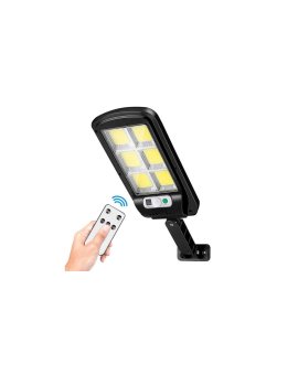 Lampa solarna LED SUNARI FLS-01 6*COB PIR 10W 800lm 6000K 2400mAh Li-Ion + pilot Forever Light RTV100322