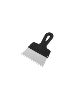 Szpachla ze stali nierdzewnej do kleju z zębami 150mm ząb 6 x 6 mm (111-058)