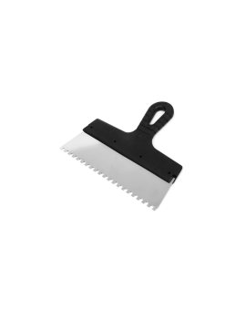 Szpachla ze stali nierdzewnej do kleju z zębami 250 mm, ząb 6 x 6 mm (111-062)