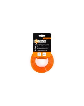 Linia konstrukcyjna Polax 1 mm X 100 m, pomarańczowa (30-014)