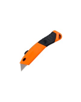 Nóż metalowy, 19 mm z ostrzem trapezowym (23-007)