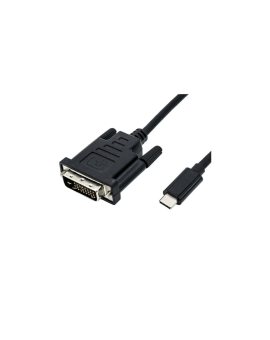 Kabel adaptera ROLINE USB typu C - DVI, M/M, 2 m