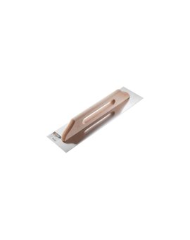 Paca nierdzewna gładka, rączka drewniana 130 Х 480 mm (100-093)