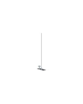 Maszt odgromowy z podstawą metalową 200x250mm aluminiowy 43.3/M AL /3m/ /94383009/